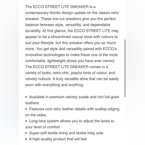 Ecco Street Light Sneakers - Picture 10 of 11